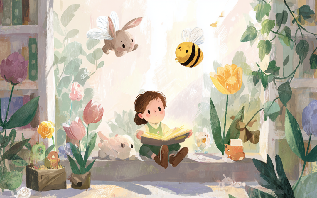 🌱 Frühlingserwachen im Kinderzimmer – So bringst du frischen Schwung in den Alltag mit Geschichten
